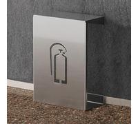 Floor-Standing Fire Extinguisher Holder, Durable Metal Safety Cabinet for Home, Mall, and Factory Protection