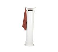 Floor Standing Grounds Bucket Removable Coffee Knock Box with Towel and 25 Garbage Bags for Milk Tea Shop Bar