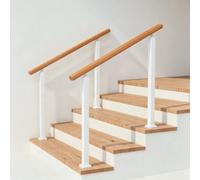 Floor-Standing Handrail for Indoor Outdoor, with 2 Posts
