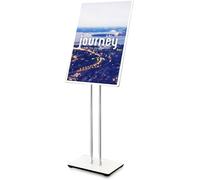 Floor Standing LED Light Box Billboard, LED Poster Frame, Slim Snap Aluminum Illuminated Display Sign Holder for Business Advertising
