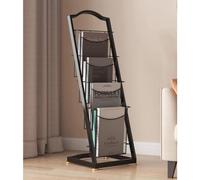 Floor-Standing Magazine Rack, Brochure Display Stand, Literature Stand for Exhibitions, Office, and Any Organization Requiring Information Display