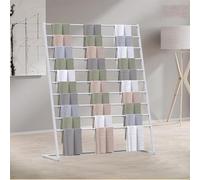 Floor Standing Metal Clothing Rack for Pants, Scarves, Hijabs, and Sheets - Space-Saving Storage Solution