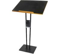 Floor-standing Podium Stand for Lectures and Public Speaking, Supports Up to 150kg, Spacious Reading Surface, Easy Assembly, Durable Design
