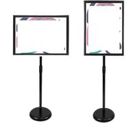 Floor Standing Poster Sign Stand, Double Sided A3/A4 Floor Sign Display Stand For Posters Multicolor(Nero,A3)