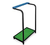 Floor-Standing Rack Cue Holder,Simple Structure Steel Portable Billiard Rack,Can Accommodate 9 Cue Sticks/As Shown / 50x27.5x72cm