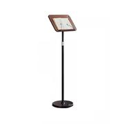 Floor-standing Reading Rack,Standing Reading Stand with Book Clips,180° Adjustable Angle,for Office School Home