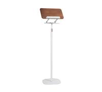 Floor-Standing Reading Stand with Adjustable Cookbook Holder, Tablet Floor Stand Compatible with Laptops, Cookbooks, or Projectors, Height Adjustable 50-119CM