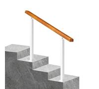 Floor-Standing Safety Handrail for Loft Corridor Entry