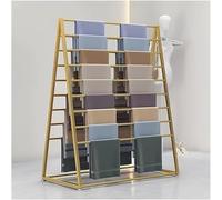 Floor Standing Scarf Display Rack with Removable Rod for Easy Access and Storage