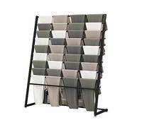 Floor Standing Scarf Display Stand Organizer for Silk Scarves Suit Pants & Hanging Sheets Retail Rack for Boutique & Store Showcase