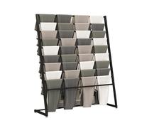 Floor Standing Scarves Silk Rack, Scarf Display Stand, Floor Standing Metal Blanket Rack, Clothing Display Racks For Retail Stores, Commercial Garment Rack Pants Hanger Shawl Organizer