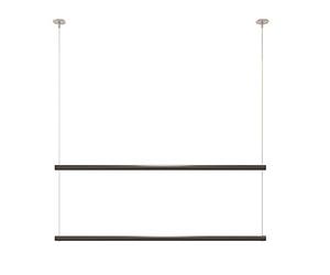 Floor-Standing Solid Wood Rotating Coat Rack,Double Layer Commercial Grade Clothing Display Rack With Hanging Ceiling Hanger - 150Cm Black Retail Stand For Store Window, Perfect For Garment,B-150Cm