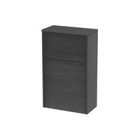 Floor Standing WC Toilet Unit Only Woodgrain Graphite Grey 500mm Balterley Grey One Size