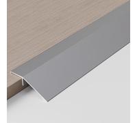 Floor Strips for Doorways Transition Strip, 3pcs*0.9m Suitable for Doorways Threshold Ramp Tile Laminate, Bridge The Height Between 3-40mm(Frosted Gunmetal Gray,3.5cmx0.9m)