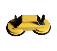 Floor Suction Cup Dual-Side Knock-On Floor Gap Fixer Tool with Vacuum Suction Lock Gap Repair Kit(Giallo)