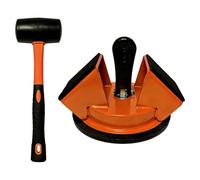 Floor Suction Cup, Heavy-Duty Plank Support, 13 x 13 x 11 cm Grabber with Vacuum Seal, Reinforced Metal Gap Repair Tool, Seamless Joint Fixer with Modern Style, Manual Floor Leveler for Wood and LVP