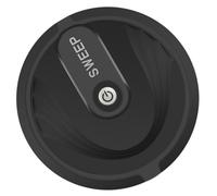 Floor Sweeping Toy Robot Robotic Vacuum Cleaner Automatic Mop Robot Sweeping Mopping Tool Battery Operated for Pet Hair Hard Floor Low Pile Carpet Black Toy Vacuum