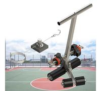 Floor Tape Applicator, Court Line Tape Machine for Basketball Courts, Parking Lots, and Workshops - Create Lines and Circles Easily