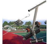 Floor Tape Applicator Machine for Court Line Marking, Adjustable Width for Drawing Lines and Circles, Ideal for Sports Courts and Parking Lots