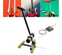 Floor Tape Applicator, Tape Applicator Dispenser, Playing Field Line Striping Machines, Tape Pasting Marking Machine, for Wall Packing Floor Warehouse Gym