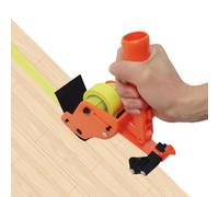 Floor Tape Applicator Tool - Heavy Duty Reusable Masking Tape Dispenser For Precise Floor Marking & Line Painting | Ergonomic Handle For Warehouse, Workshop, Sports Court & DIY Projects