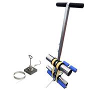 Floor Tape Applicator Tool with Hand Push and Walk-Behind Design for Marking and Painting on Various Surfaces