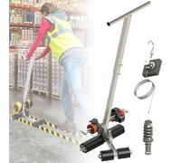 Floor Tape Applicator with Circle Drawing Kit for Court and Field Line Striping on Various Surfaces