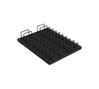 Floor Tile Display Stand Marble Sample Holder for Stone Porcelain Slate Ceramic and Marble Samples (Black 33x35cm/13x13.8in) - Perfect for Showrooms and Exhibitions