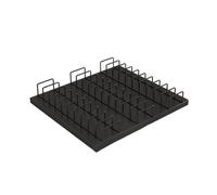 Floor Tile Display Stand Marble Sample Holder for Stone Porcelain Slate Ceramic & Marble Small Display Rack (Black 50 x 35cm / 19.7 x 13.8in)