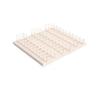 Floor Tile Display Stand Marble Sample Holder Small Porcelain & Ceramic Stand for Stone Slate & Tile Samples - Beige (19.7 x 13.8 in) - Perfect for Showrooms