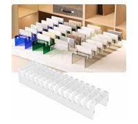 Floor Tile Display Stand - Transparent Store Display Rack for Retail Stores and Trade Shows