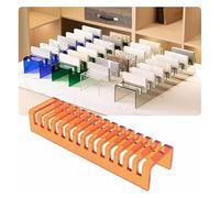 Floor Tile Display Stand - Transparent Store Display Rack for Retail Stores and Trade Shows