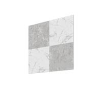 Floor Tiles Self Adhesive 30cm Tiles Floor Sticker Peel&Stick PVC Kitchen Bathroom Ground Decor Waterproof Decal Matte Wall Sticker(Style2,8 pcs)