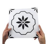 Floor Tiles Self Adhesive 30x30cm Self Adhesive Floor Tile Sticker Bathroom Waterproof Peel Stick Flooring Sheet Non Slip Room Decor(Style2,30x30cmx5pcs)