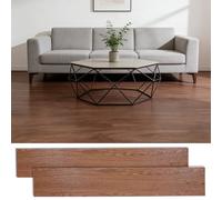 Floor Tiles Self Adhesive, Real Wood Look, Waterproof, Easy DIY Makeover