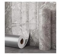 Floor Tiles Self Adhesive Self Adhesive 3D Marble Tile Stickers Vinyl Wall Ceiling and Floor Stickers Waterproof Removable(Color-04,40cm x10m)