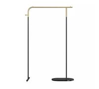 Floor-to-Ceiling Coat Rack, Free Standing Hanging Clothes Rack for Home Office Clothing Store, Single Rail Garment Rack, Heavy Duty