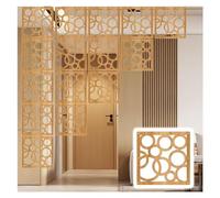 Floor-to-Ceiling Hanging Room Dividers, Hollow Wall Panels, Thick Wood-Plastic for Home, Bedroom, Kitchen, DIY Decor, with Hardware, 1-100 Pieces, Versatile Partition Solutions.
