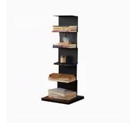 Floor-to-Ceiling Metal Vertical Bookshelves, Modern Floating Design - Space-saving Wall-mounted Storage Solution for Living Room, Bedroom, Office
