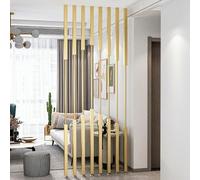 Floor to Ceiling Partition Post, 5/8 Pcs Privacy Screens Room Divider Column with Adjustable Foot, Wall Space Separation Pole Entrance Decor - Easy to Install(5pcs-A,200cm/79in/6.6ft)