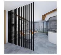 Floor to Ceiling Room Divider - Freestanding Wooden Partition Panels for Space Separation, Ideal for Office, Restaurant, or Home Use (8 Roots, 130cm/51.1in/4.26ft)