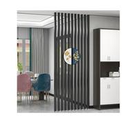 Floor to Ceiling Room Divider Metal Frame Wall Partitions for Indoor Office Simple Column Design 155cm/61in Height Ideal for Creating Private Spaces and Room Separation