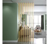 Floor to Ceiling Room Divider, Wrought Iron Privacy Screen for Contemporary Living Room, Restaurant, Office Decor