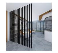 Floor-to-Ceiling Slat Room Divider Post - Customizable Wall Partition for Studio Apartments & Offices - 190cm/74.8in - Choose Your Color - Versatile Space Separator