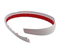 Floor Transition Strip, 1M Self- PVC Threshold Ramp for Laminate Flooring, Flat for Edge Reducer for Doorways and Tiles, Grey, Dark Brown, Light Brown, Black, White(White)