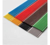 Floor Transition Strip 3cm/4cm/5cm/6cm/10cm Width Stair Anti-Slip Strip, Stair Nosing Edge Trim, Self Adhesive Floor Door Divider Strip, Flooring Edge Trim(Green,5mx5cm)