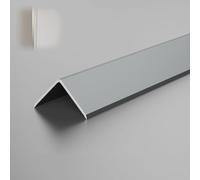 Floor Transition Strip Aluminum, 3 pcs Wall Corner Protector 1 m Floor Edging Trim Strip Stair Edge Protector for Laminate Floor/Vinyl/Tile(Matt Gray,30 mmx1 m)