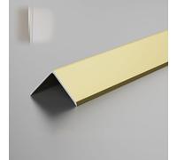 Floor Transition Strip Aluminum, 3 pcs Wall Corner Protector 1 m Floor Edging Trim Strip Stair Edge Protector for Laminate Floor/Vinyl/Tile(Bright Gold,20 mmx1 m)