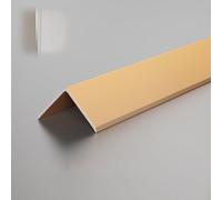 Floor Transition Strip Aluminum, 3 pcs Wall Corner Protector 1 m Floor Edging Trim Strip Stair Edge Protector for Laminate Floor/Vinyl/Tile(Matt Gold,10 mmx1 m)