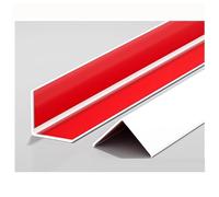 Floor transition strip, aluminum alloy material, door threshold ramp, floor transition profile, gap transition strip, length 0.9m(White,W-15MM)